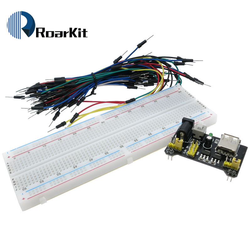 Diy Electronics Breadboard - 3.3V/5V MB102 Breadboard power module+MB-102 830
