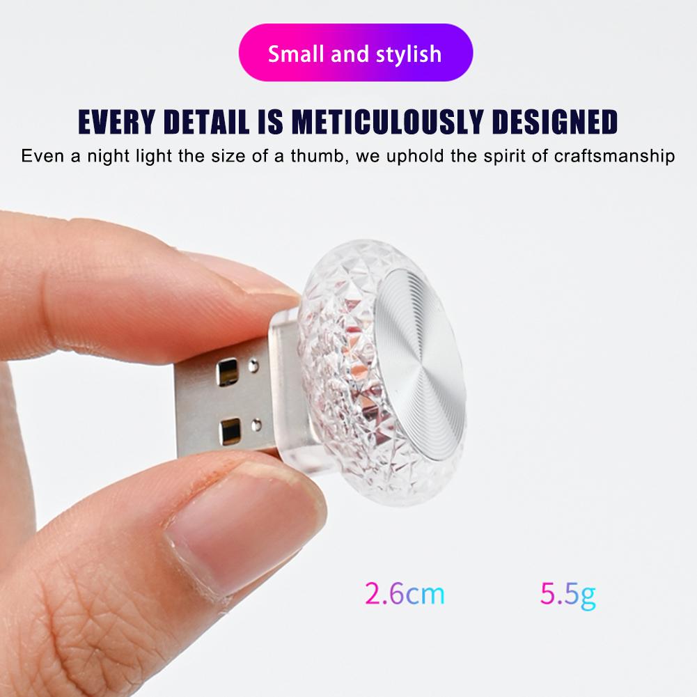 Diy Lamp Electronics - Portable LED Decorative Atmosphere Lamps Car