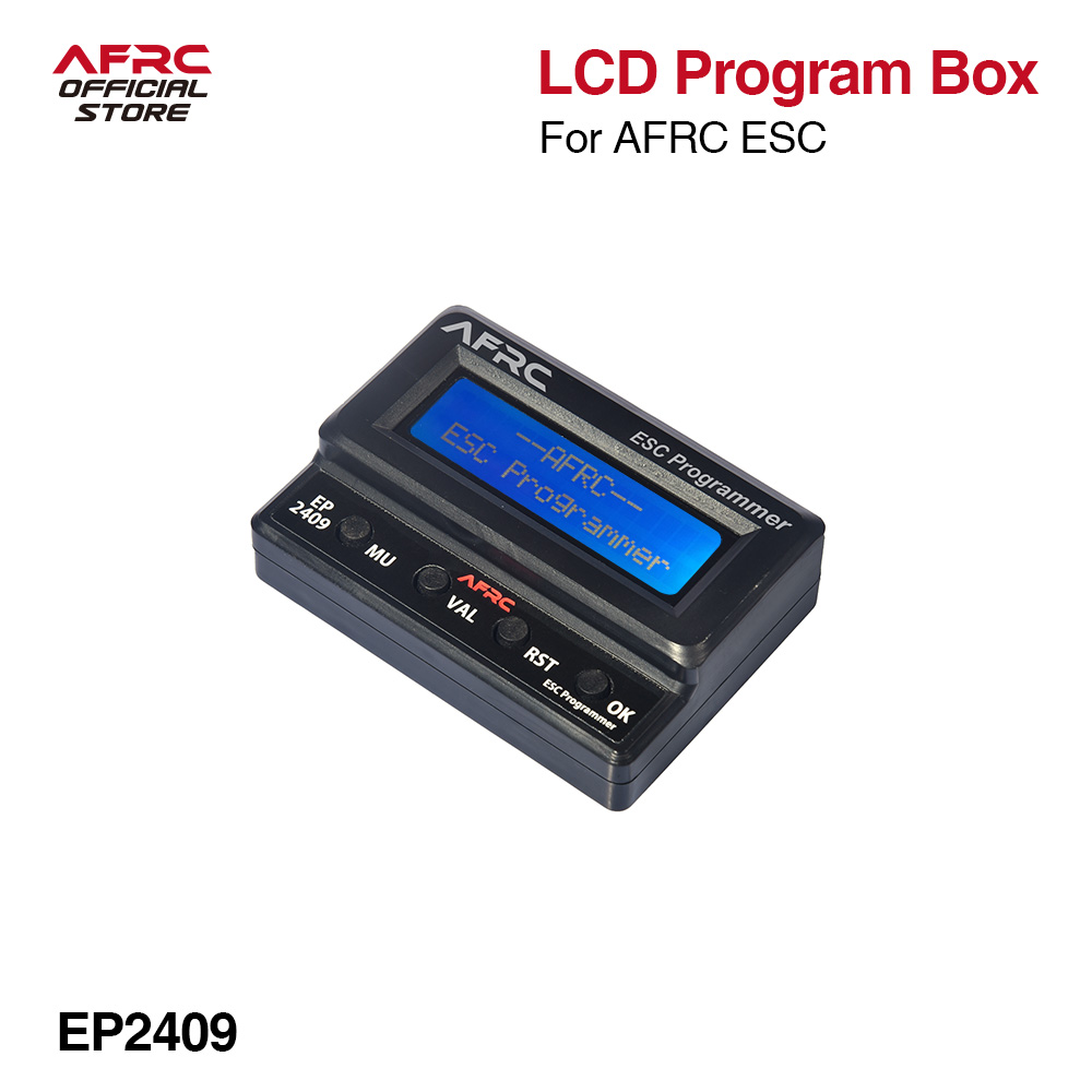 Diy With Electronics - AFRC EP2409 LCD ESC programmer for