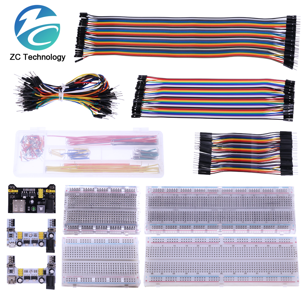 Diy Electronics Breadboard - 3.3V/5V MB102 Breadboard power module+MB-102 830