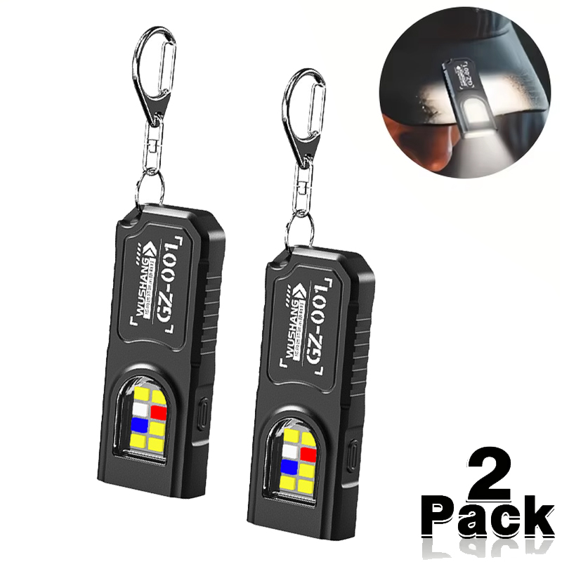 Diy Lamp Electronics - Multifunctional Mini COB LED Keychain Flashlight