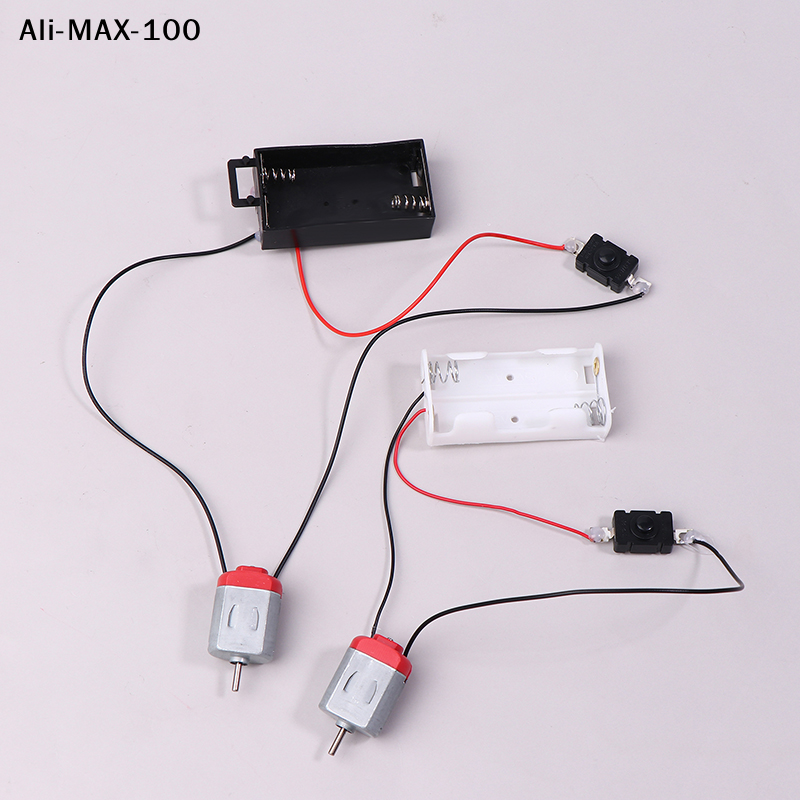 Diy Electronics Circuits - 【Sv】Black White 130 Motor Kit With