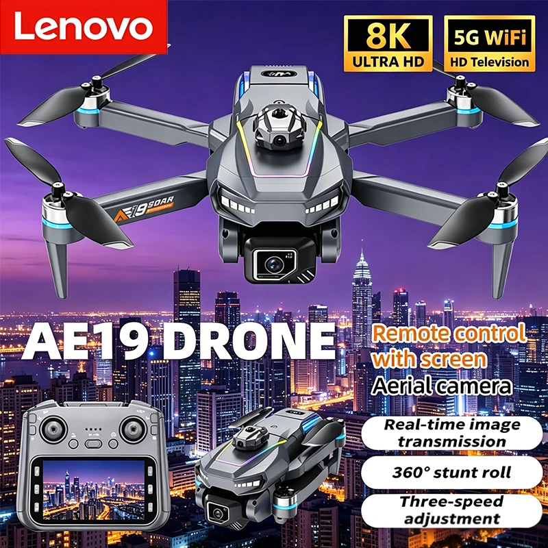Diy Drone Electronics - 2026 New Lenovo AE19 Drone With