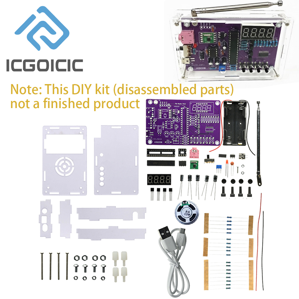 Diy Electronics Com - RDA5807S Radio Kit FM FM Electronic
