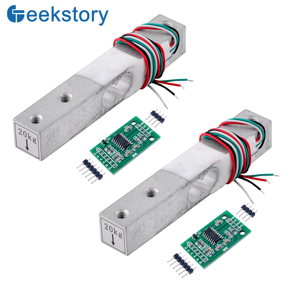 Diy Electronics Load Cell - 2 Sets 20kg Digital Load Cell