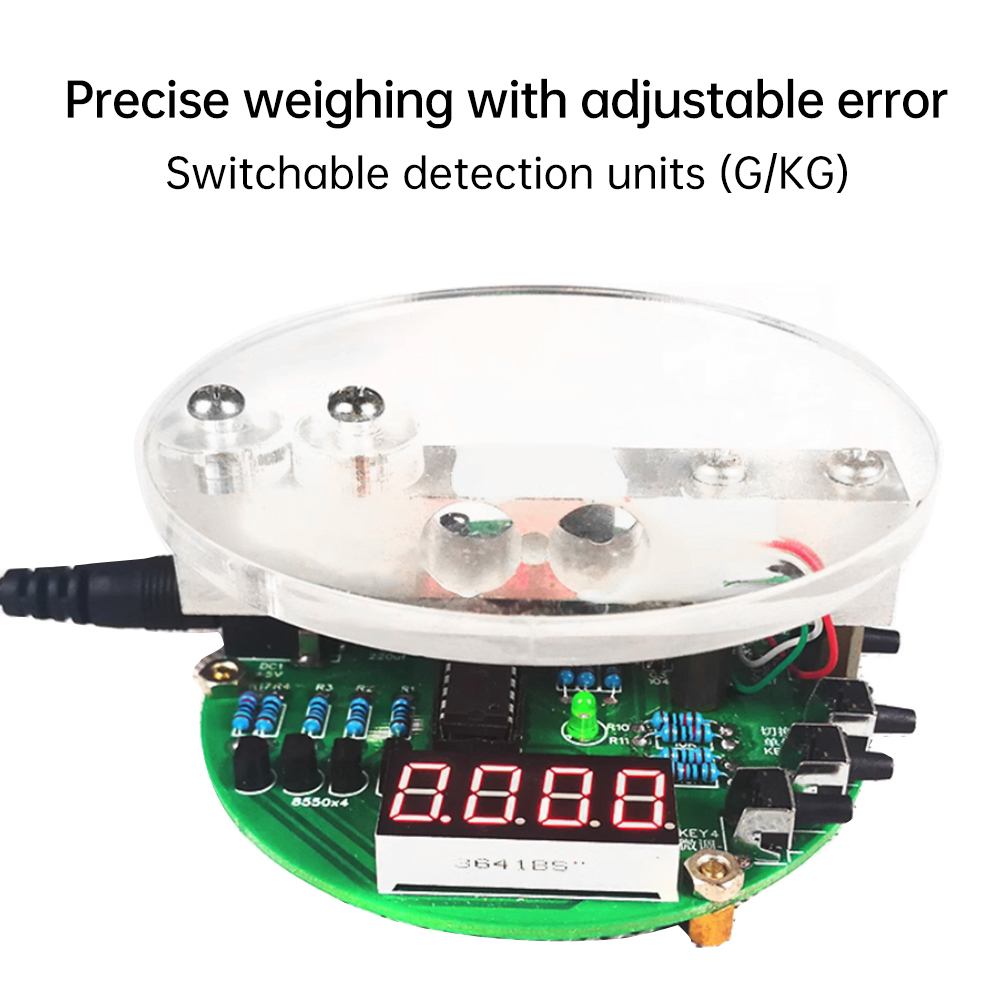 Homemade Diy Electronics - HX711 Homemade Electronic Scale 1KG DC