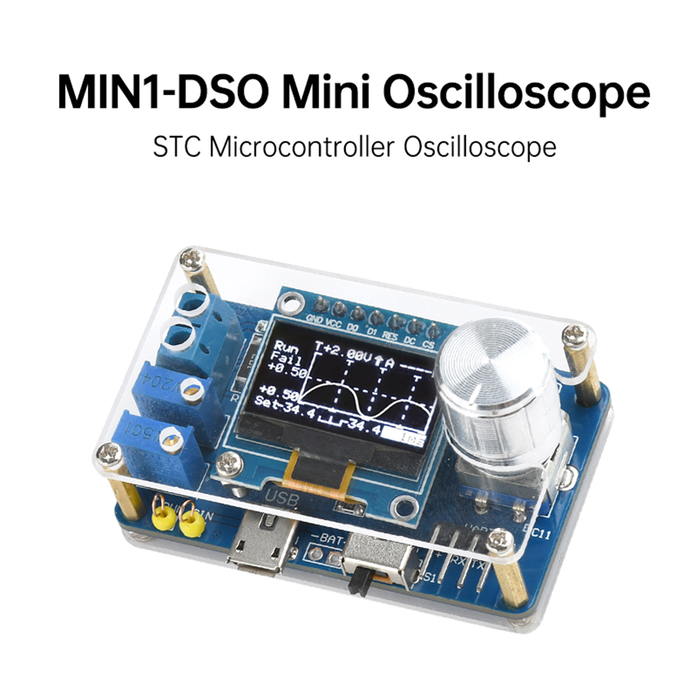 DIY Mini Digital Oscilloscope  - đánh giá và giá Diy Electronics Com
