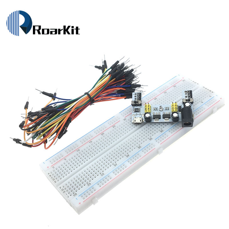 3.3V/5V MB102 Breadboard power - đánh giá và giá Diy Electronics Breadboard