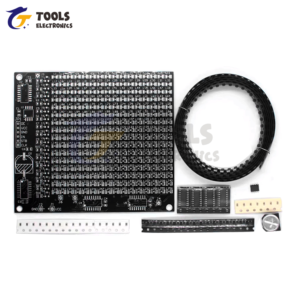 DIY Electronic Kit 64LED/256LE - đánh giá và giá Diy Electronics Com