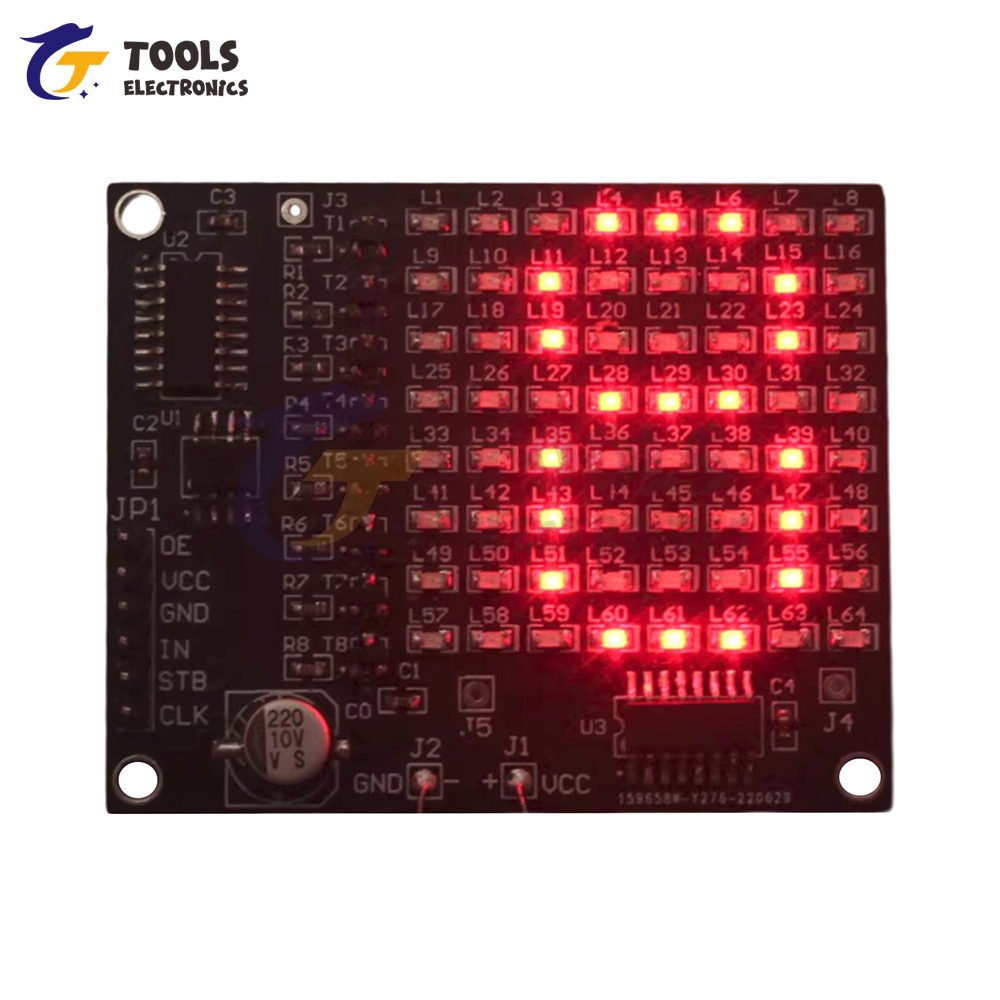 DIY Electronic Kit 64LED/256LE - đánh giá và giá Diy Electronics Com
