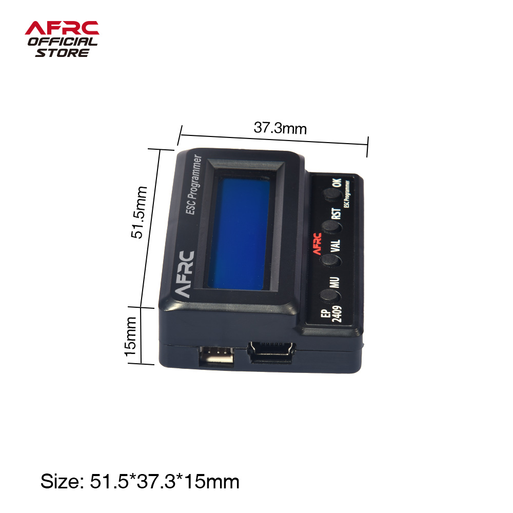 AFRC EP2409 LCD ESC programmer - đánh giá và giá Diy With Electronics