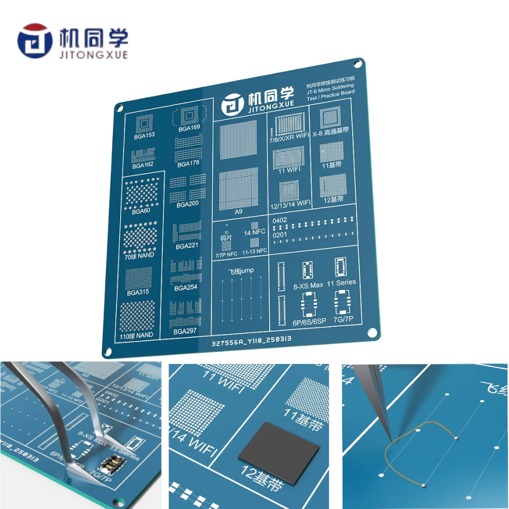 JTXtools JT-6 BGA Chip Practic - đánh giá và giá Pcb Etching Kit