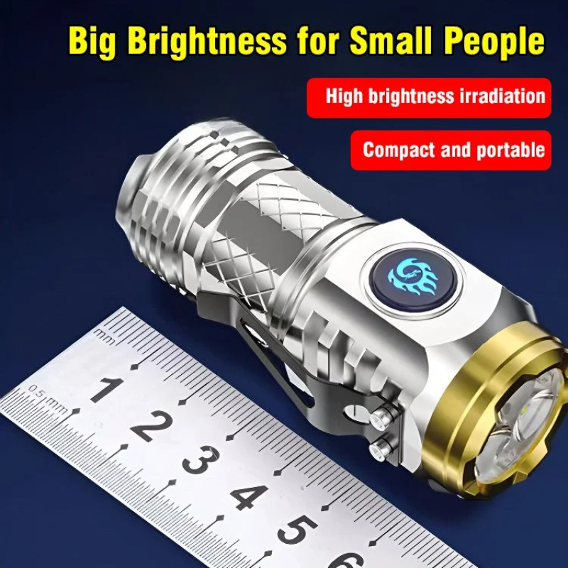 Portable Mini LED Flashlight P - đánh giá và giá Diy Lamp Electronics
