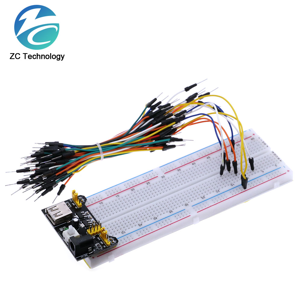 3.3V/5V MB102 Breadboard power - đánh giá và giá Diy Electronics Breadboard