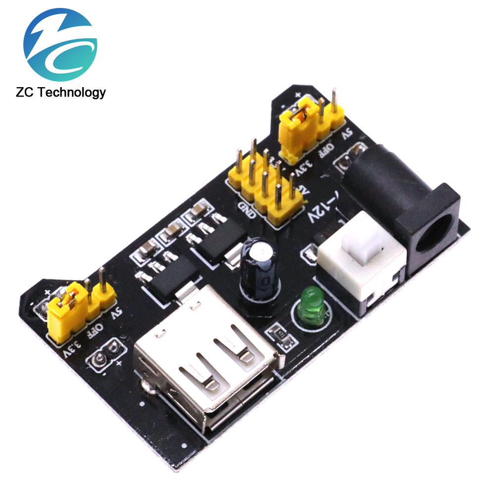3.3V/5V MB102 Breadboard power - đánh giá và giá Diy Electronics Breadboard