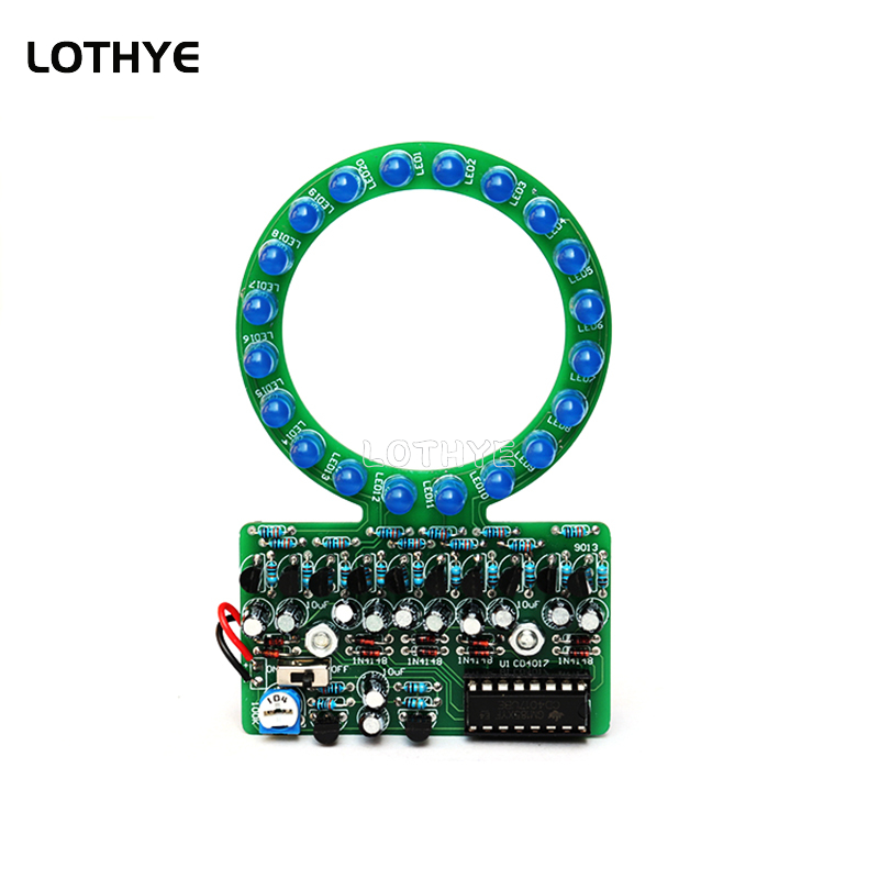 DIY Kit LED Gradient Ring Wate - đánh giá và giá Diy Electronics Com