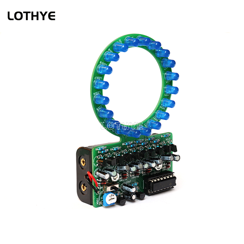 DIY Kit LED Gradient Ring Wate - đánh giá và giá Diy Electronics Com