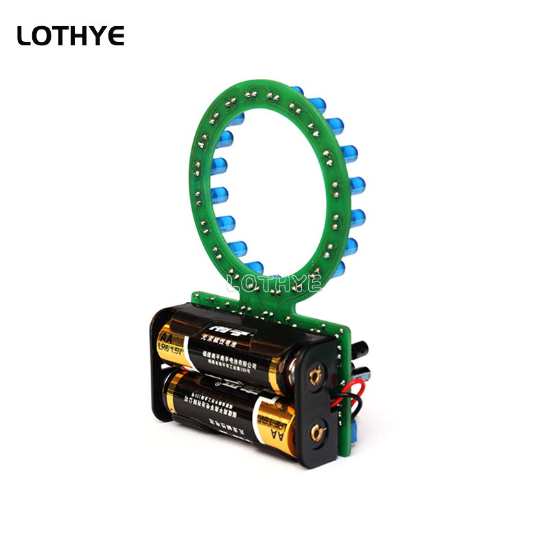 DIY Kit LED Gradient Ring Wate - đánh giá và giá Diy Electronics Com