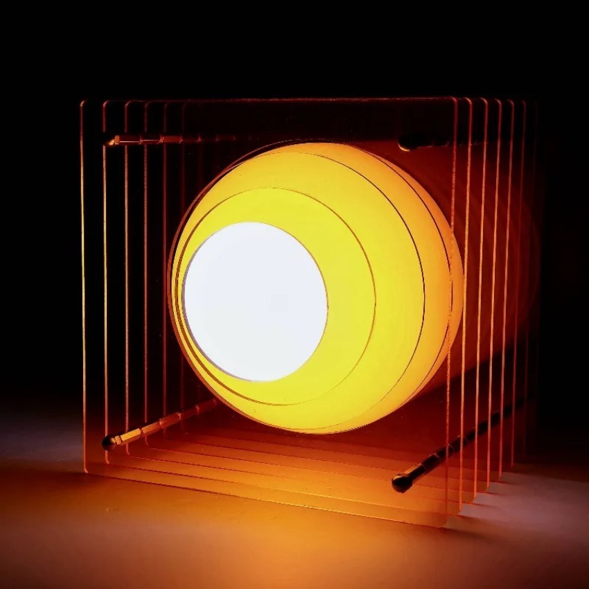DIY Acrylic Thousand Layer Lam - đánh giá và giá Diy Lamp Electronics
