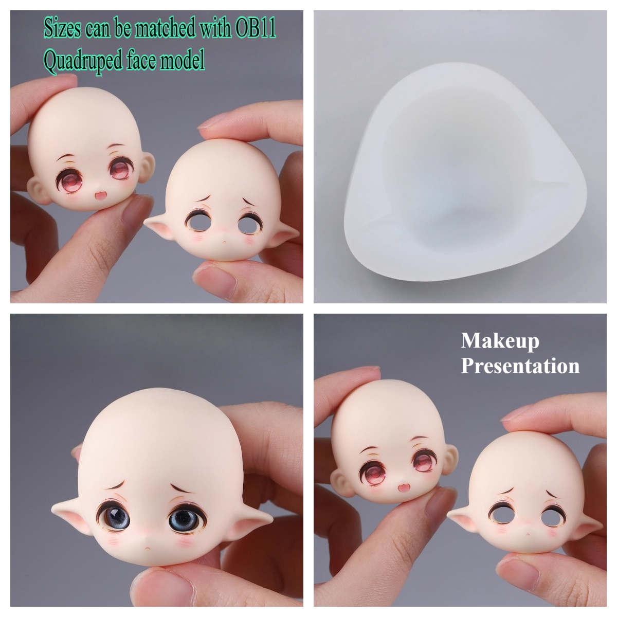 Q Style Elf Ears Facial Silico - đánh giá và giá Diy Q