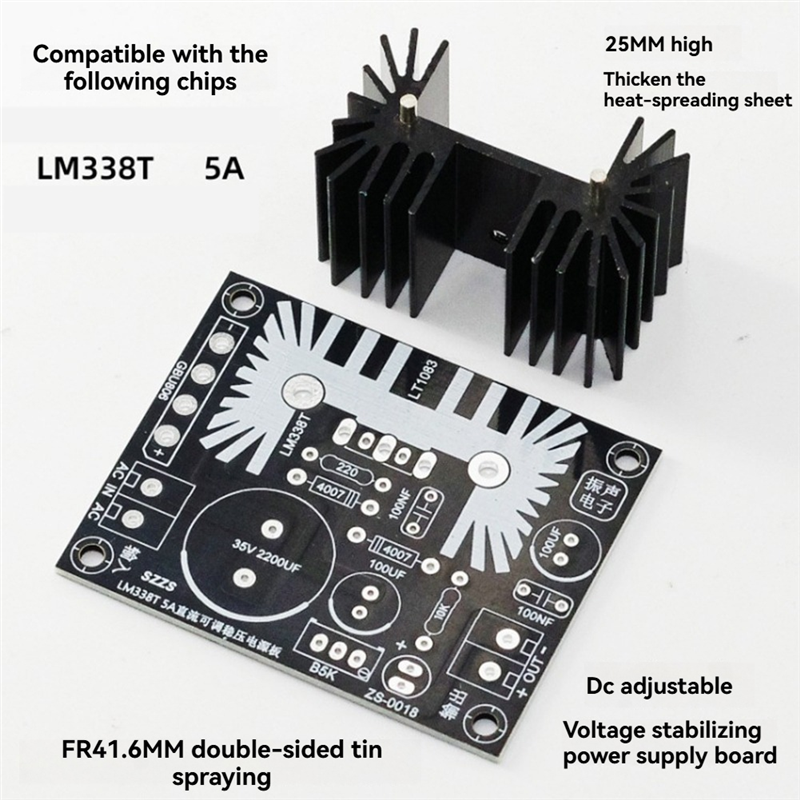 A13E-LM338 5A Output Filament  - đánh giá và giá Diy Electronics Com