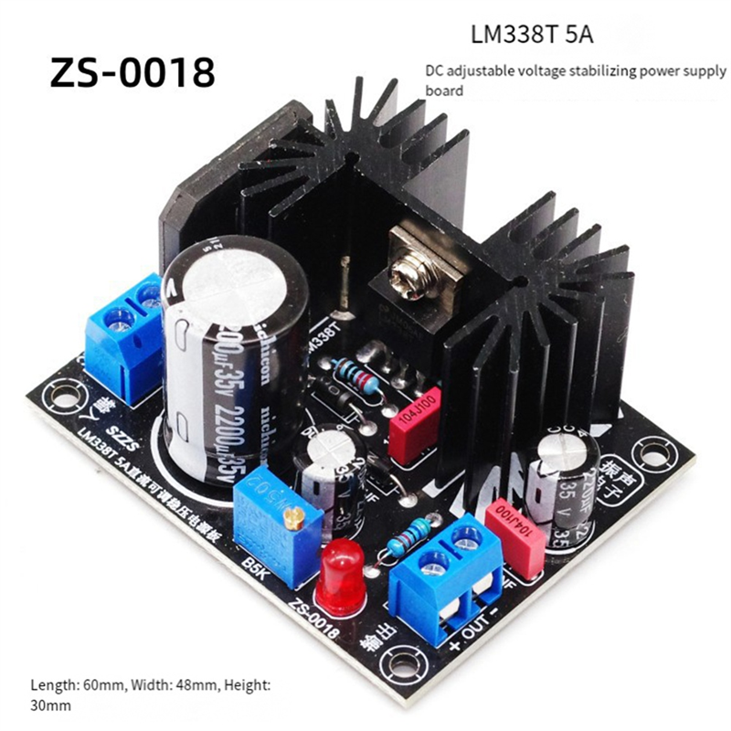 A13E-LM338 5A Output Filament  - đánh giá và giá Diy Electronics Com