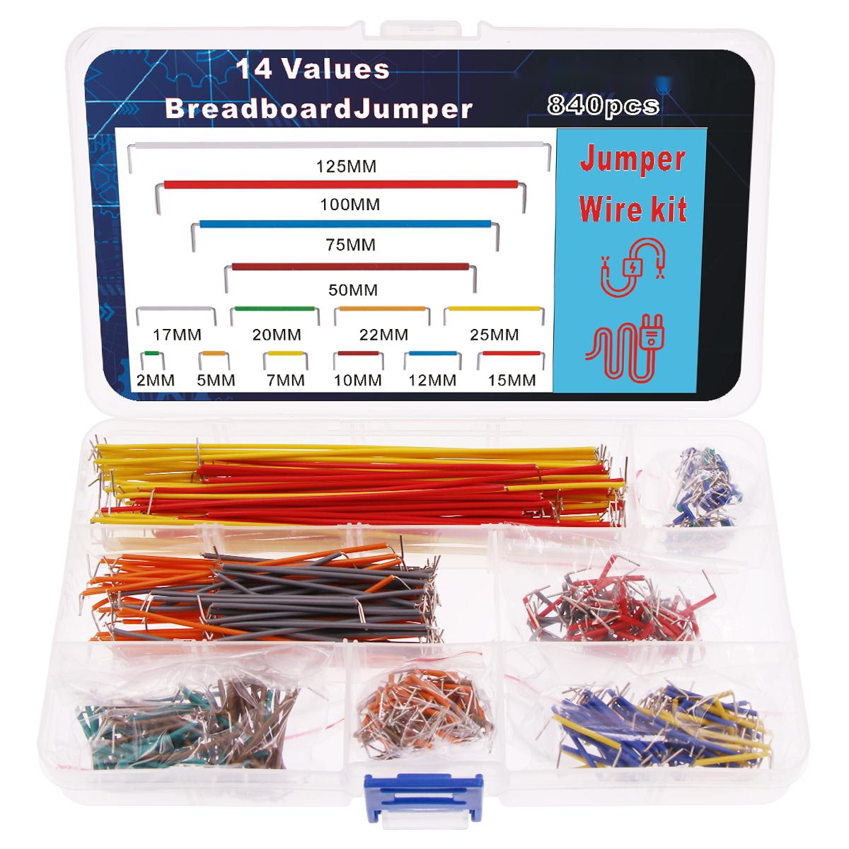 140Pcs 560Pcs 840Pcs Preformed - đánh giá và giá Diy Electronics Breadboard