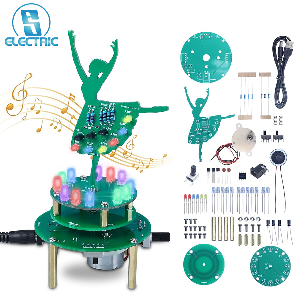 DIY Rotating Ballerina Girl El - đánh giá và giá Diy Electronics Projects For Beginners