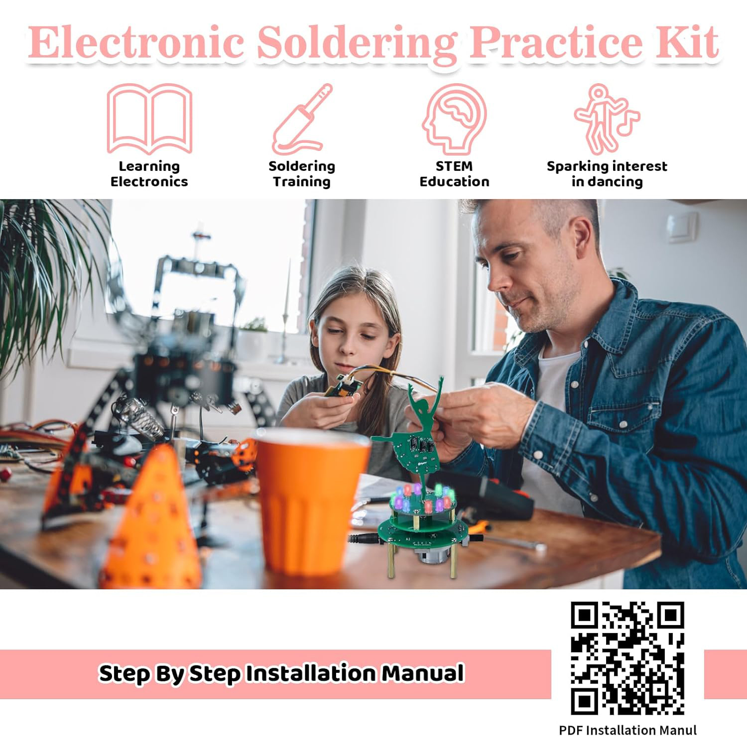 DIY Rotating Ballerina Girl El - đánh giá và giá Diy Electronics Projects For Beginners