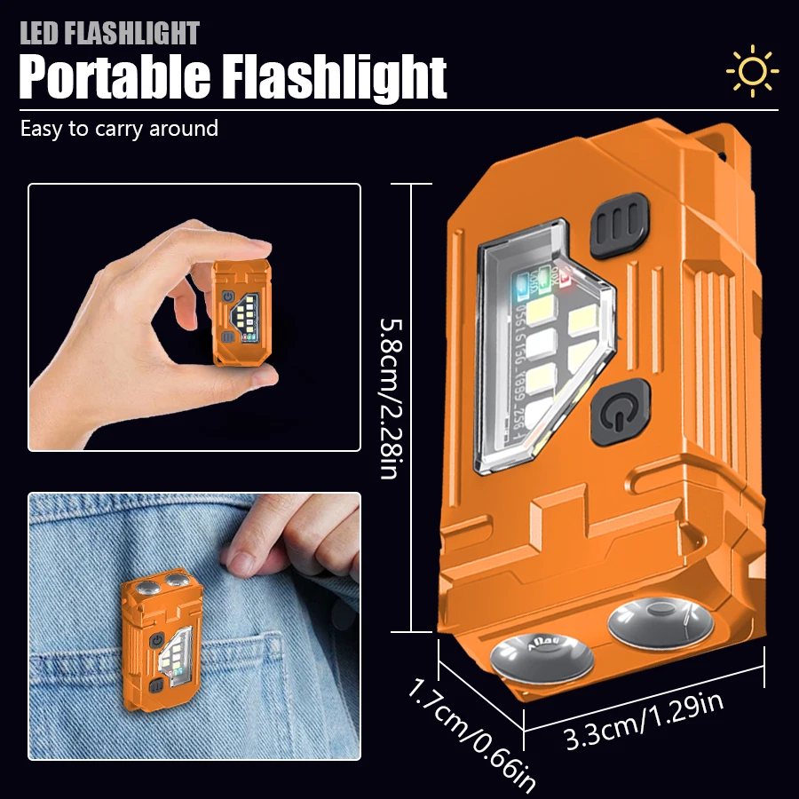 Mini Keychain EDC Flashlight R - đánh giá và giá Diy Lamp Electronics