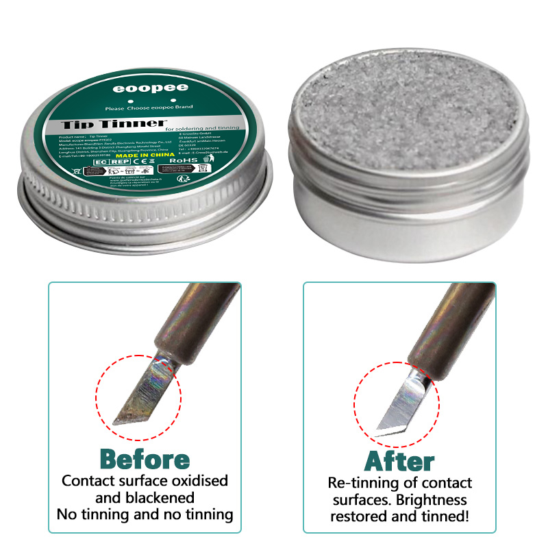 1/2pcs Soldering Iron Tip Refr - đánh giá và giá Flux Pen Electronics