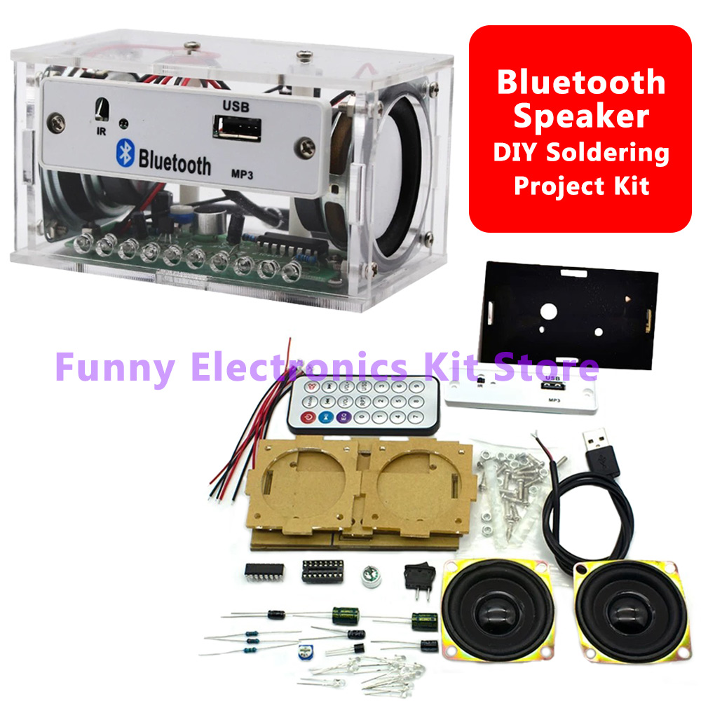 DIY Bluetooth Speaker Kit Whit - đánh giá và giá Diy Electronics Com