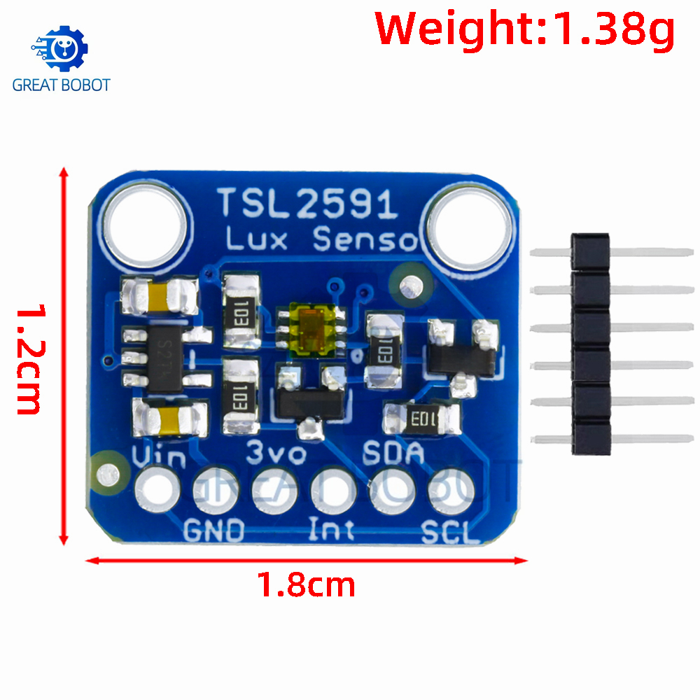 1~3PCS TSL2591 IIC I2C Light S - đánh giá và giá Diy Electronics Circuits