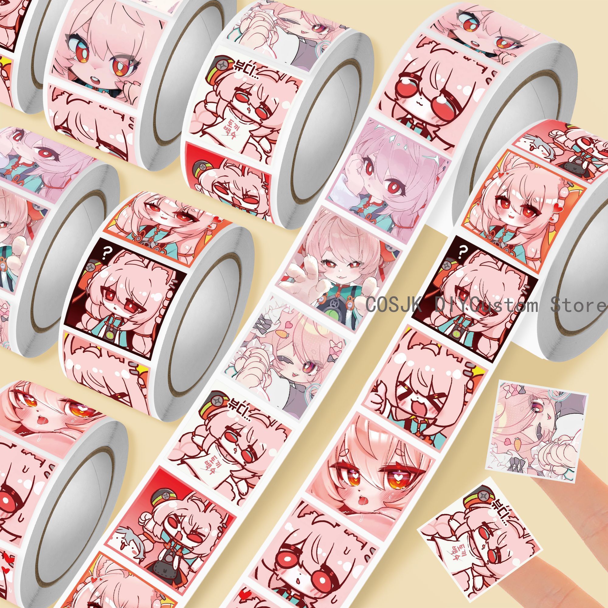 500Pc/Roll Anime Zenless Zone  - đánh giá và giá Diy Q