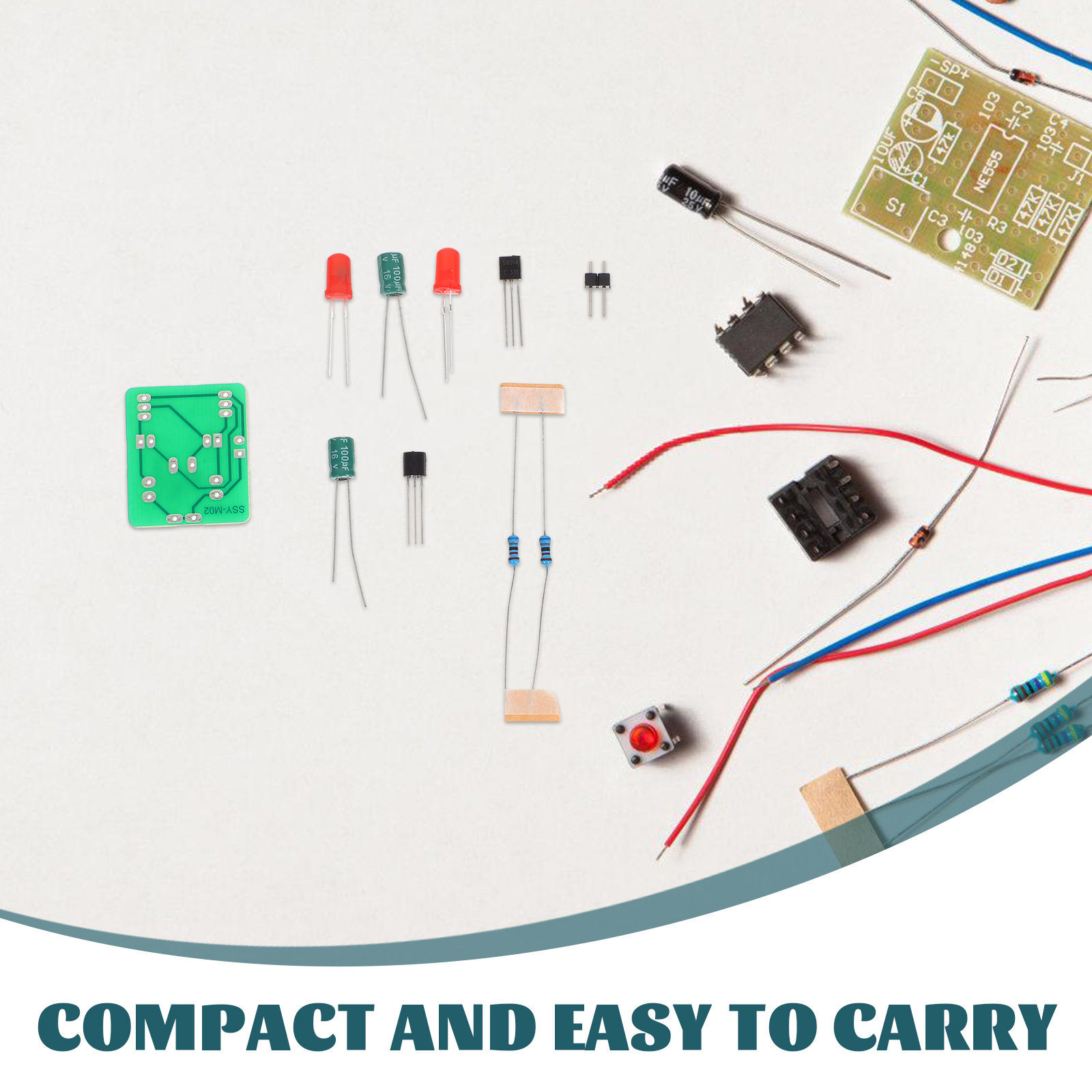 2 Sets Soldering Flashing Ligh - đánh giá và giá Diy Electronics Projects For Beginners