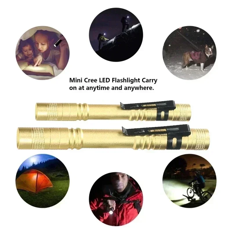 Portable Mini LED Pen Flashlig - đánh giá và giá Diy Lamp Electronics