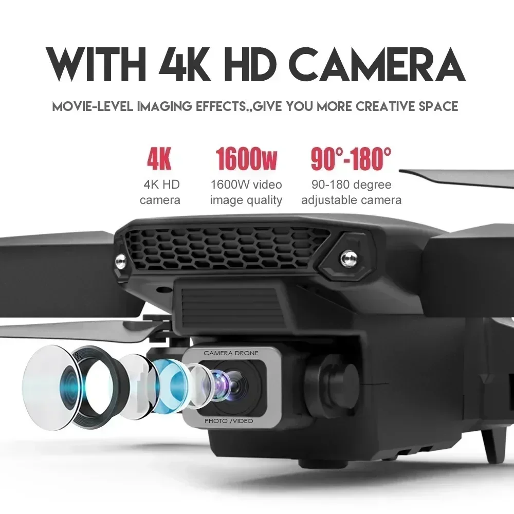 E88 Pro WIFI FPV Drone Wide An - đánh giá và giá Diy Drone Electronics