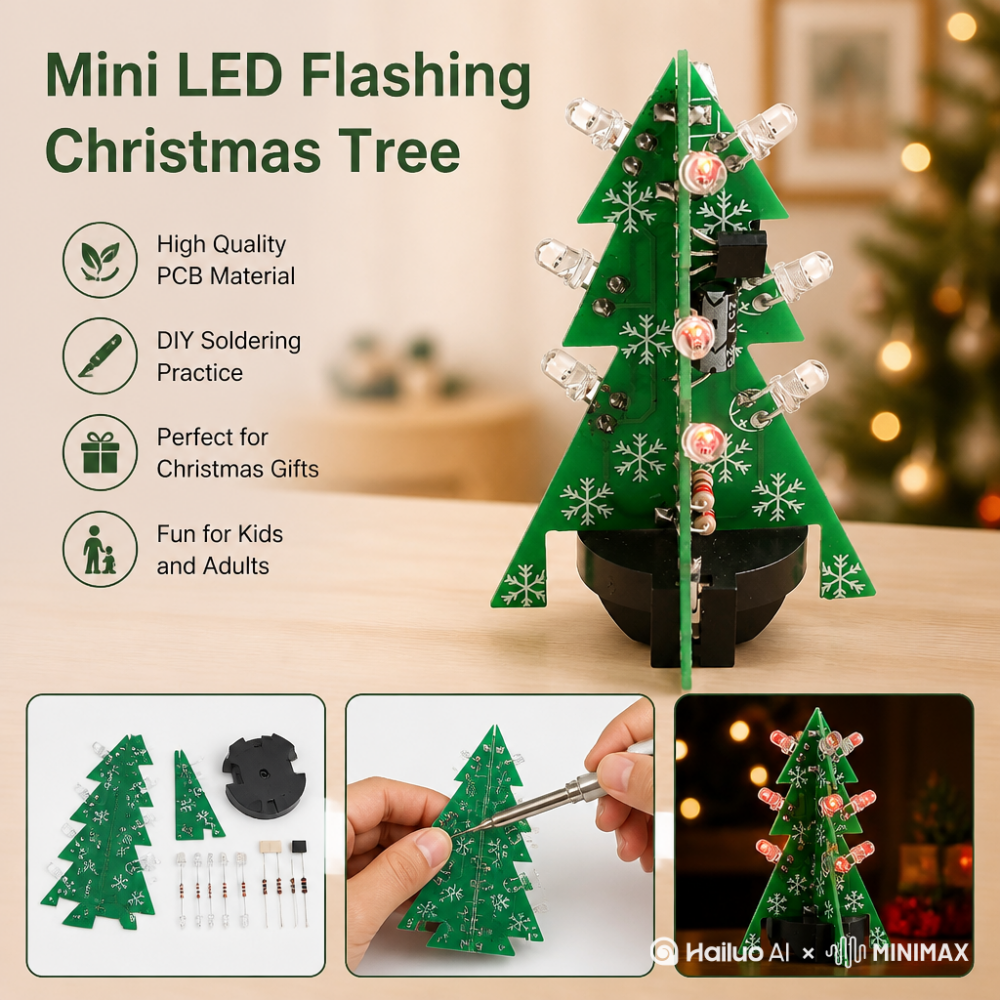 DIY Electronics Kit 3D Christm - đánh giá và giá Pcb Etching Kit