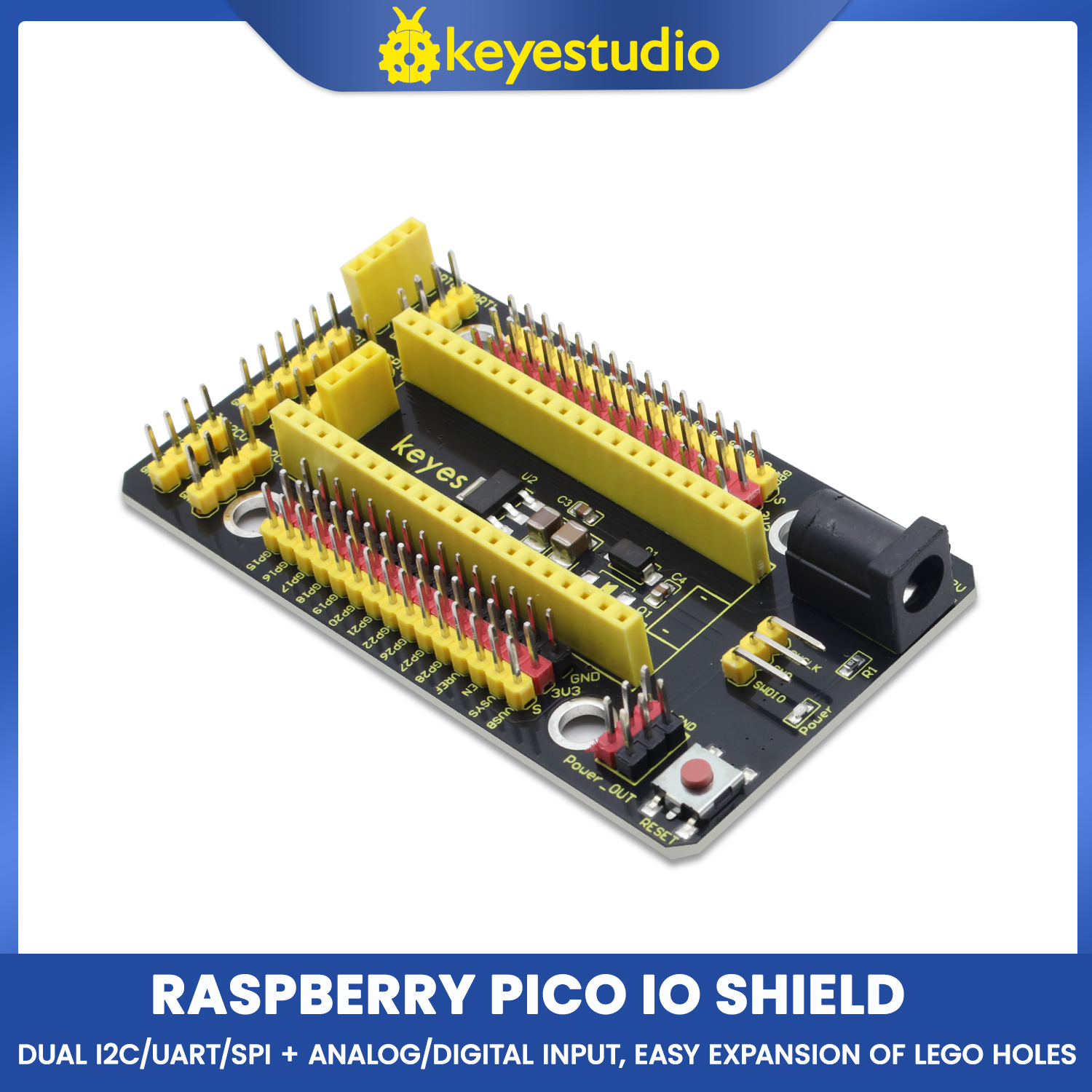 Keyestudio Raspberry Pi Pico I - đánh giá và giá Diy Electronics Raspberry Pi