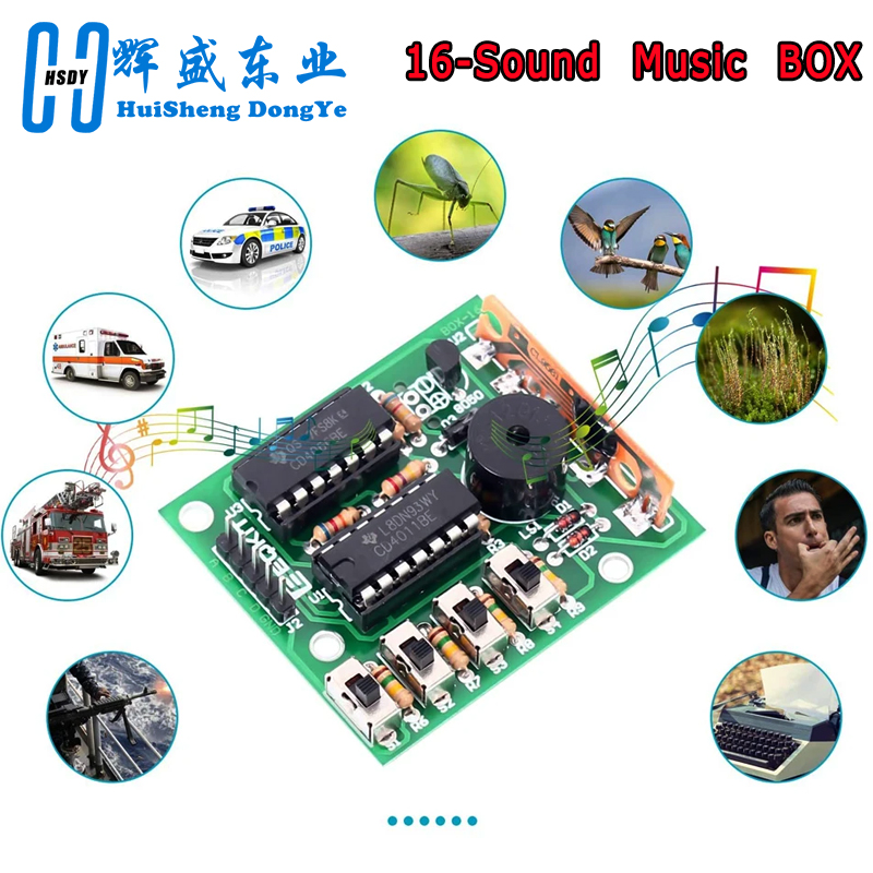 16 Music Sound Box BOX-16 Boar - đánh giá và giá Diy Electronics Com