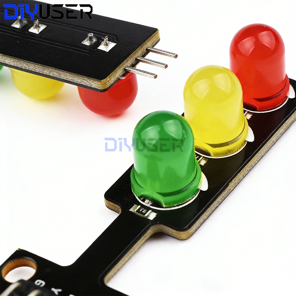LED Traffic Light Module 5V Di - đánh giá và giá Diy Electronics Raspberry Pi