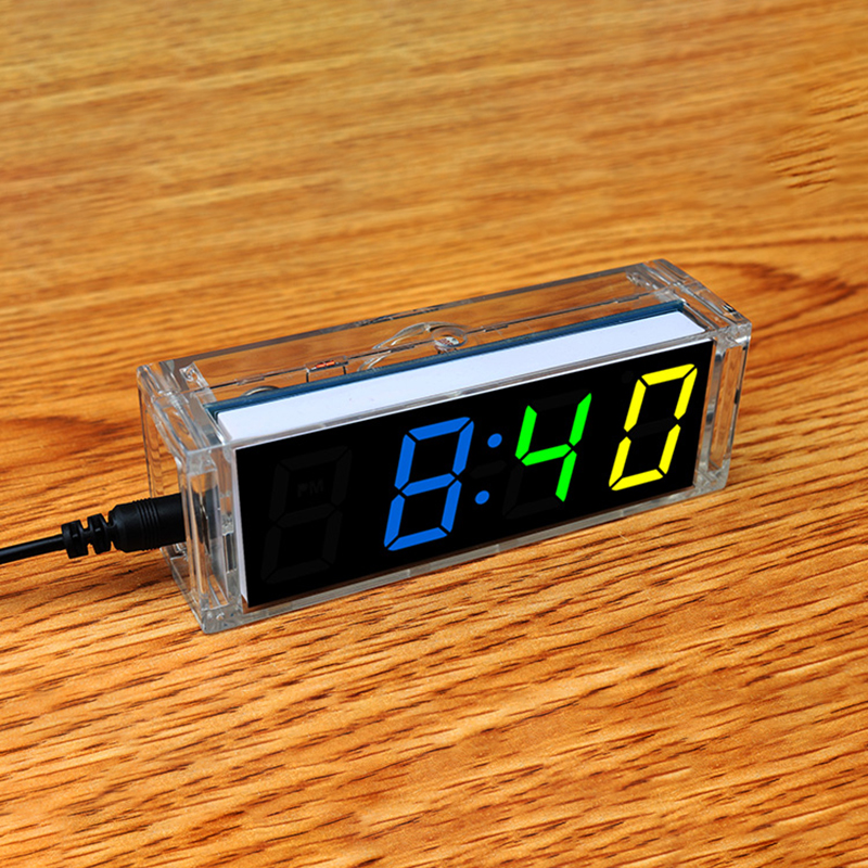 Digital Tube DIY Clock Kit Tem - đánh giá và giá Diy Home Electronics Projects
