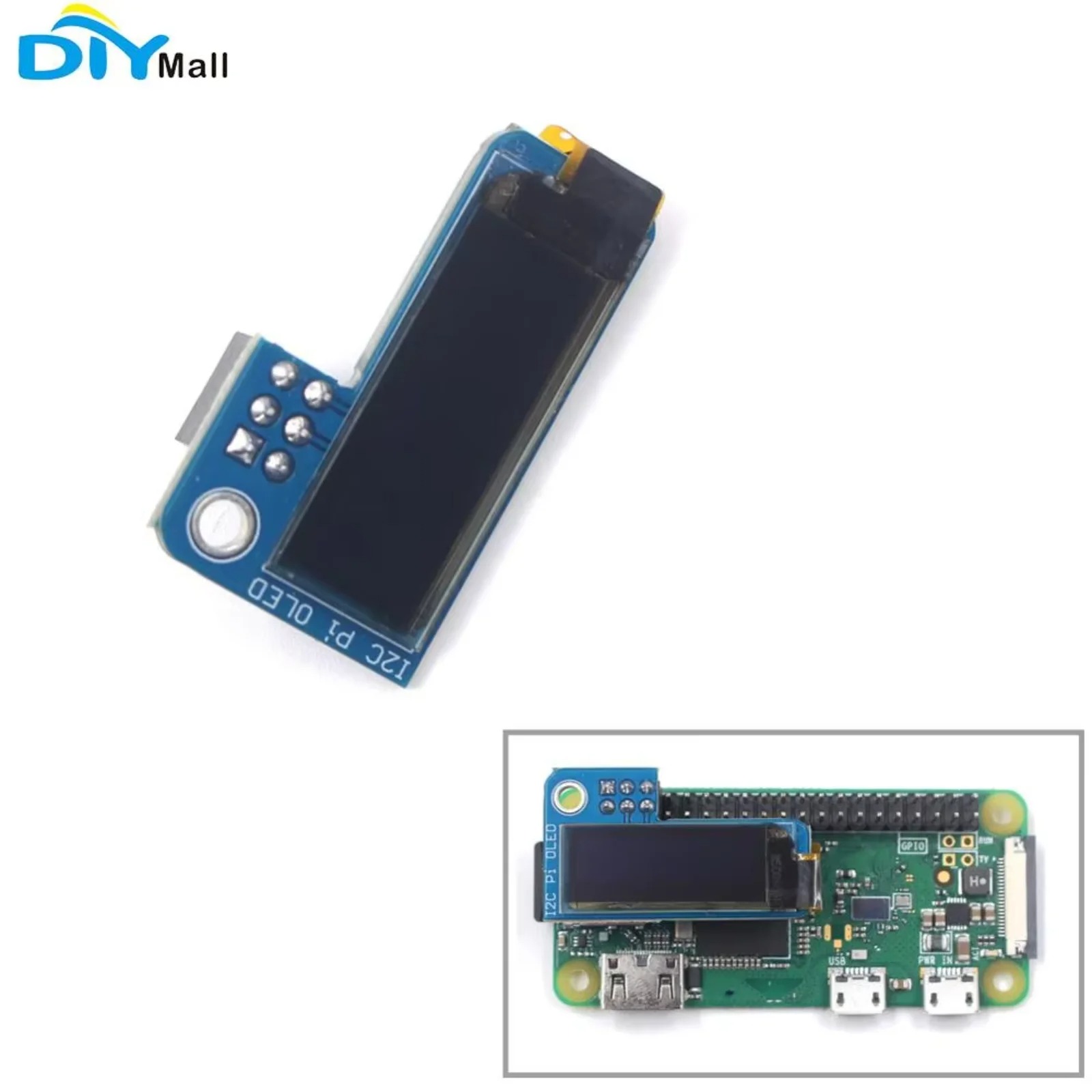 DIYmall 0.91 Inch OLED Display - đánh giá và giá Diy Electronics Raspberry Pi