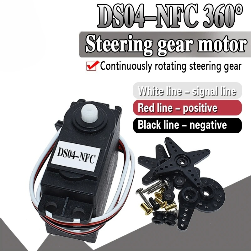 DS04-NFC Servo 360-Degree Cont - đánh giá và giá Diy With Electronics