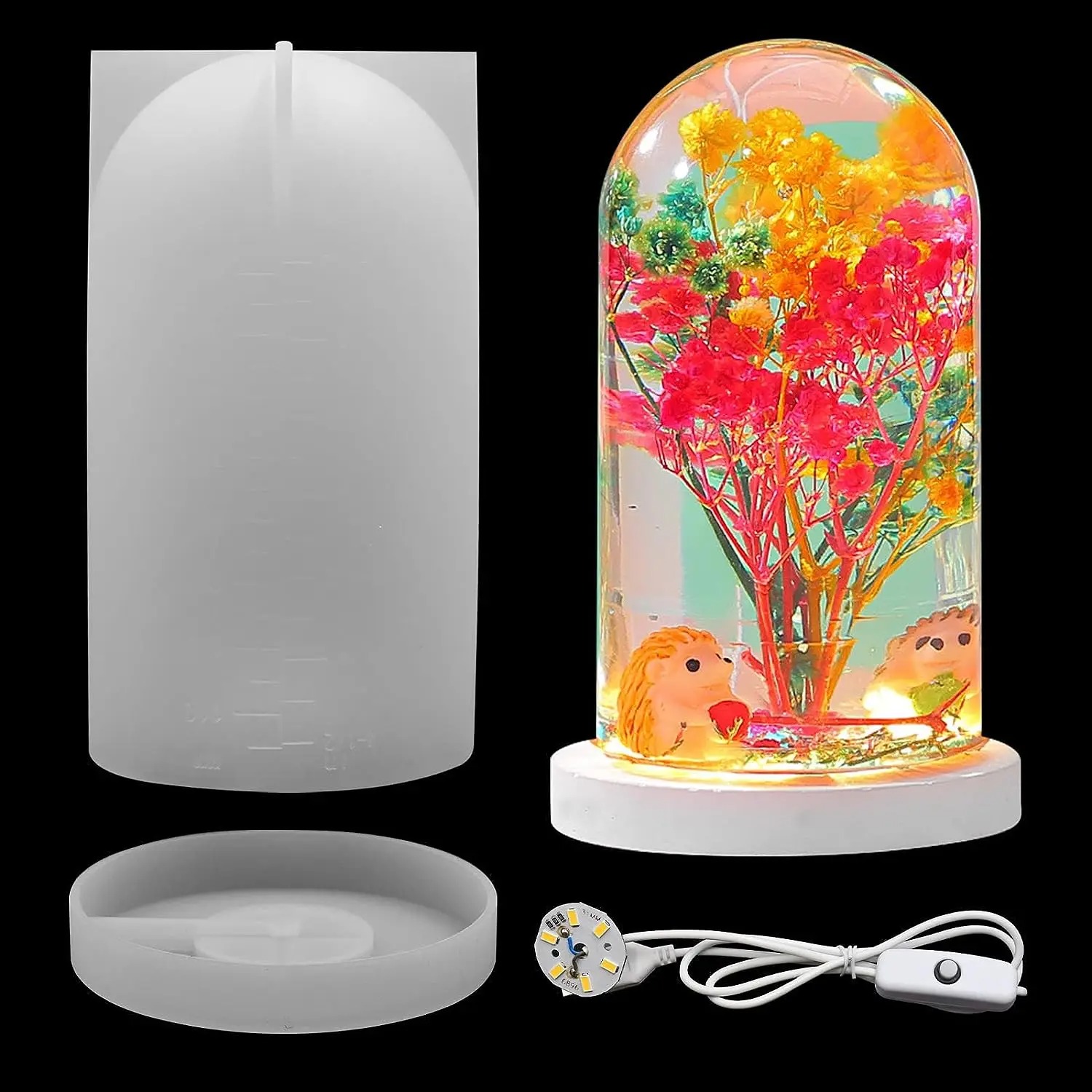 DIY Crystal Epoxy Resin Mold L - đánh giá và giá Diy Lamp Electronics