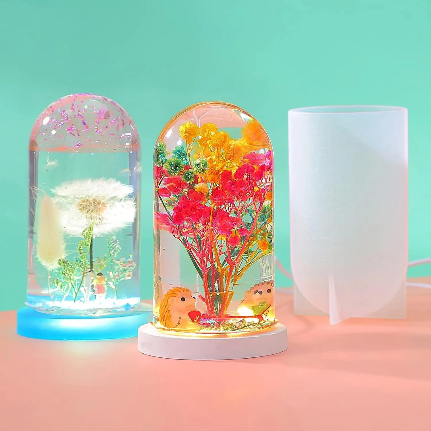 DIY Crystal Epoxy Resin Mold L - đánh giá và giá Diy Lamp Electronics