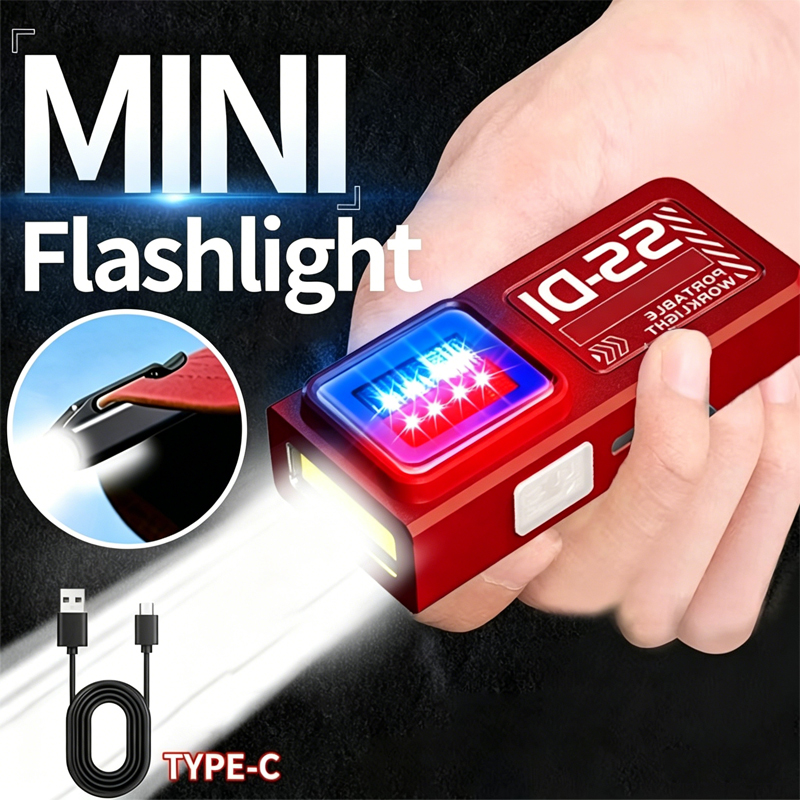 1/2PCS Mini COB LED Flashlight - đánh giá và giá Diy Lamp Electronics