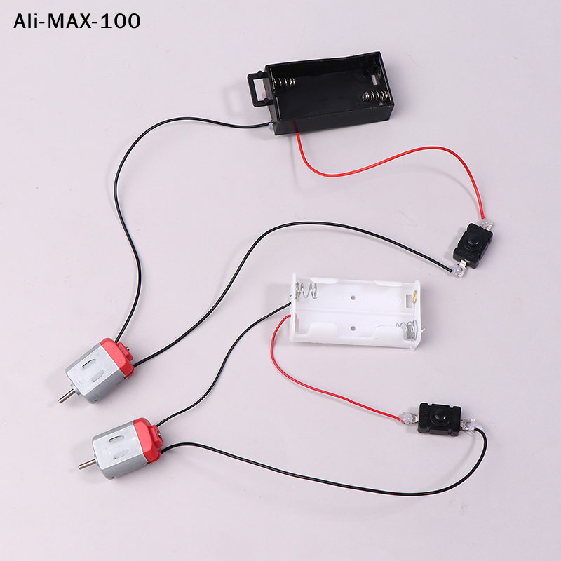 【Sv】Black White 130 Motor Kit  - đánh giá và giá Diy Electronics Circuits