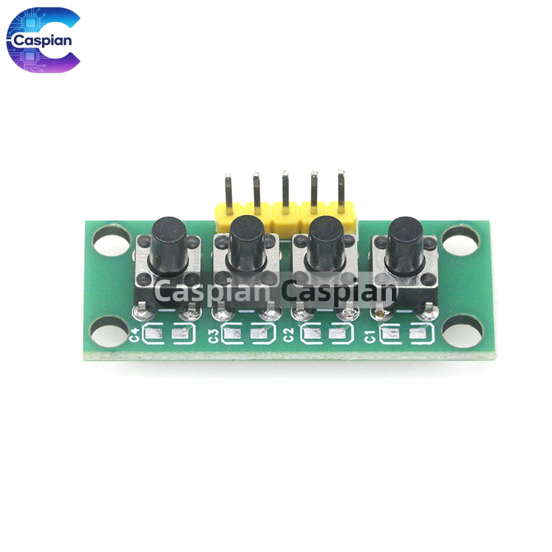 1-10PCS 1x4 4-Button Independe - đánh giá và giá Diy Electronics Raspberry Pi