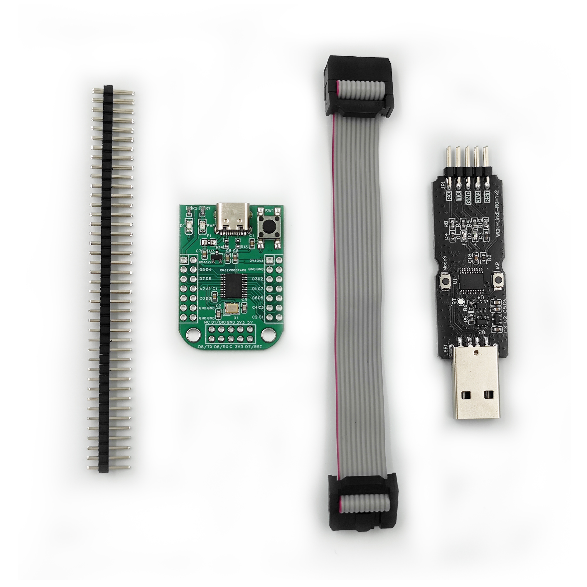 CH32V003 Kit 5IC Development b - đánh giá và giá Diy Electronics Watch